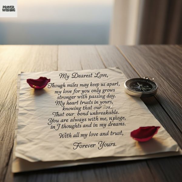 Love And Trust Message For My Wife Far Away