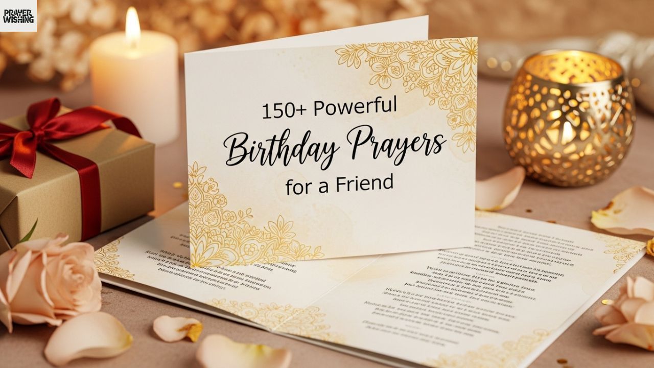 150+Powerful Birthday Prayers for a Friend