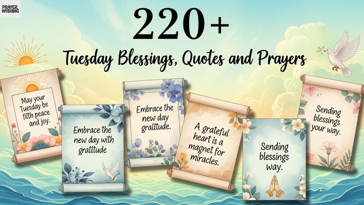 220+ Tuesday Blessings, Quotes and Prayers with Images
