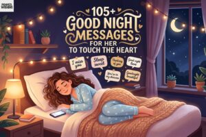 105+ Good Night Messages for Her to Touch the Heart