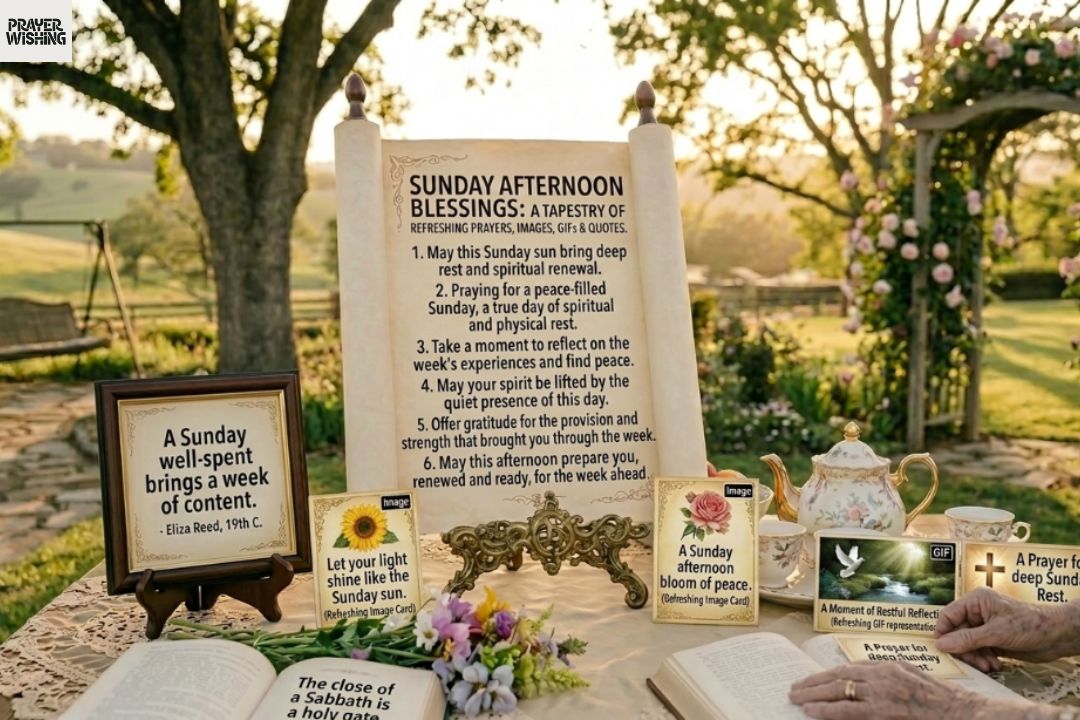 150+ Sunday Afternoon Blessings With Images and Quotes