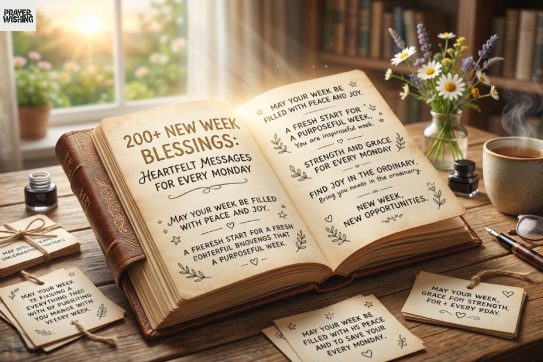 200+ New Week Blessings Heartfelt Messages for Every Monday