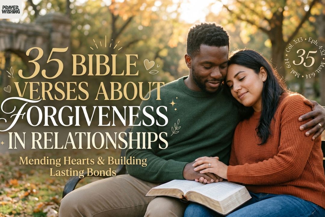 35 Bible Verses About Forgiveness in Relationships