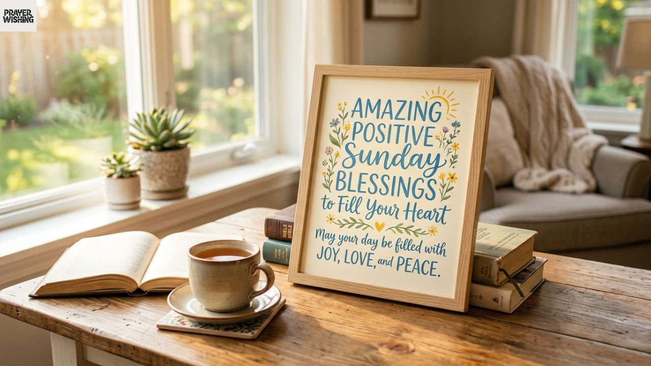 Amazing Positive Sunday Blessings to Fill Your Heart