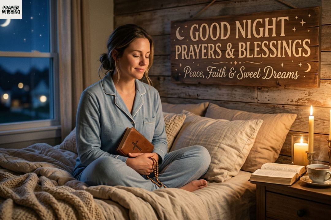 Good Night Prayers and Blessings Peace, Faith & Sweet Dreams