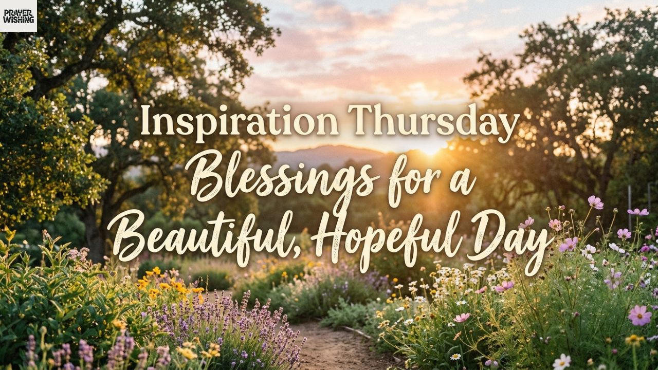 Inspiration Thursday Blessings for a Beautiful, Hopeful Day