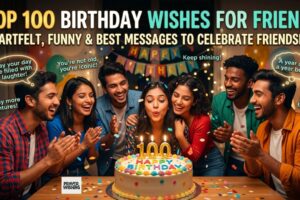 Top 100 Birthday Wishes for Friend Heartfelt, Funny & Best Messages to Celebrate Friendship