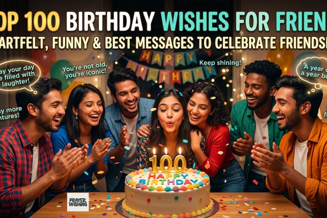 Top 100 Birthday Wishes for Friend Heartfelt, Funny & Best Messages to Celebrate Friendship