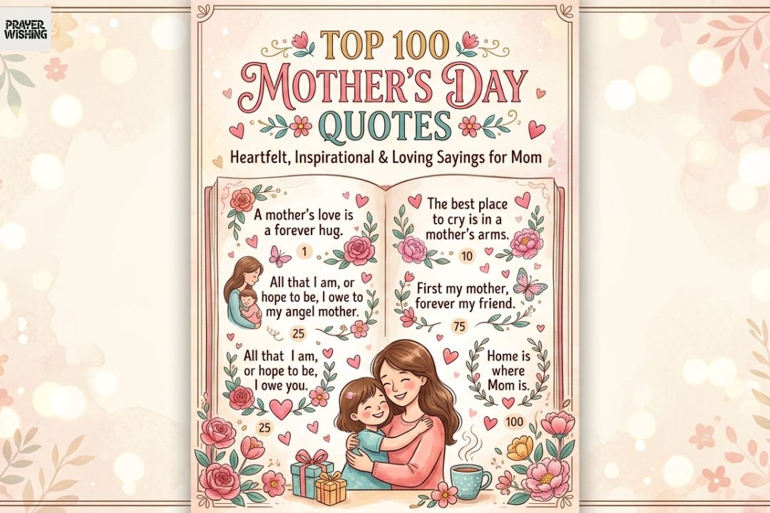 Top 100 Mother’s Day Quotes Heartfelt, Inspirational & Loving Sayings for Mom