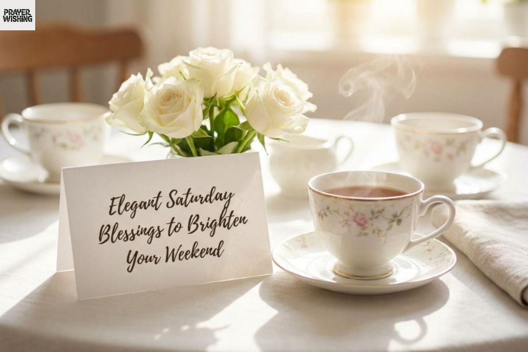 400+ Elegant Saturday Blessings to Brighten Your Weekend