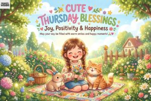 Cute Thursday Blessings Joy, Positivity & Happiness