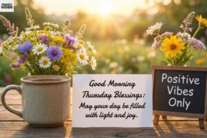 Good Morning Thursday Blessings Images Beautiful Quotes & Positive Vibes
