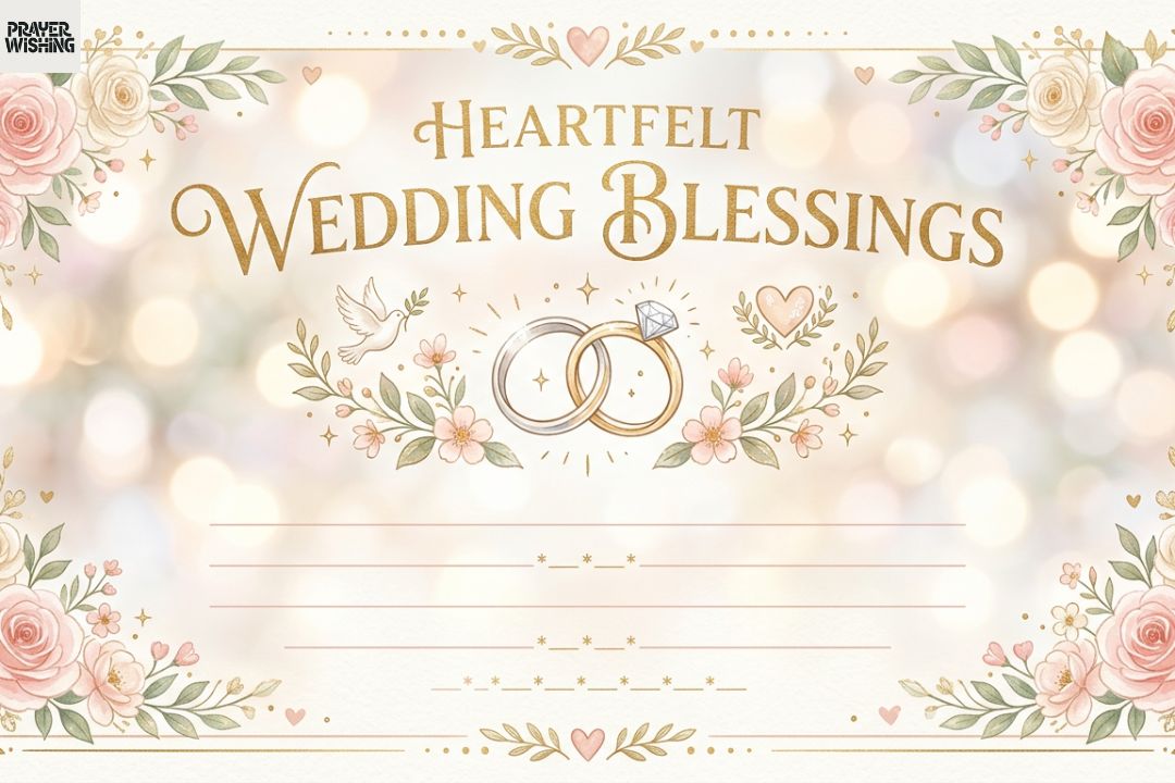 400+ Heartfelt Wedding Blessings for Family Friends and Loved Ones
