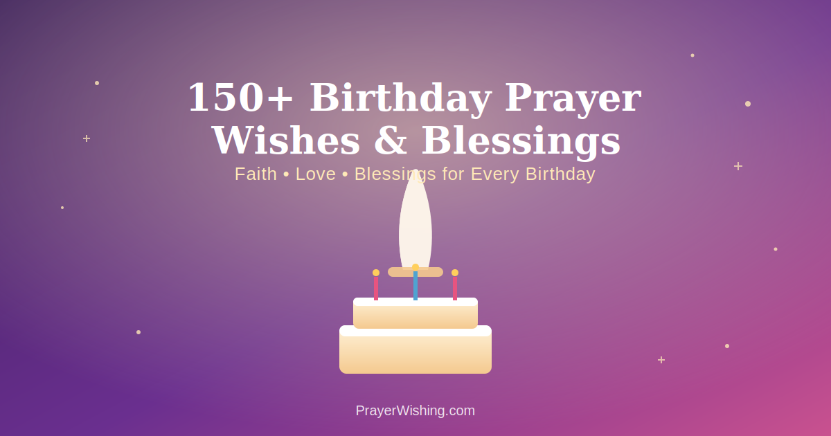 150+ Birthday Prayer Wishes and Blessings (2026)